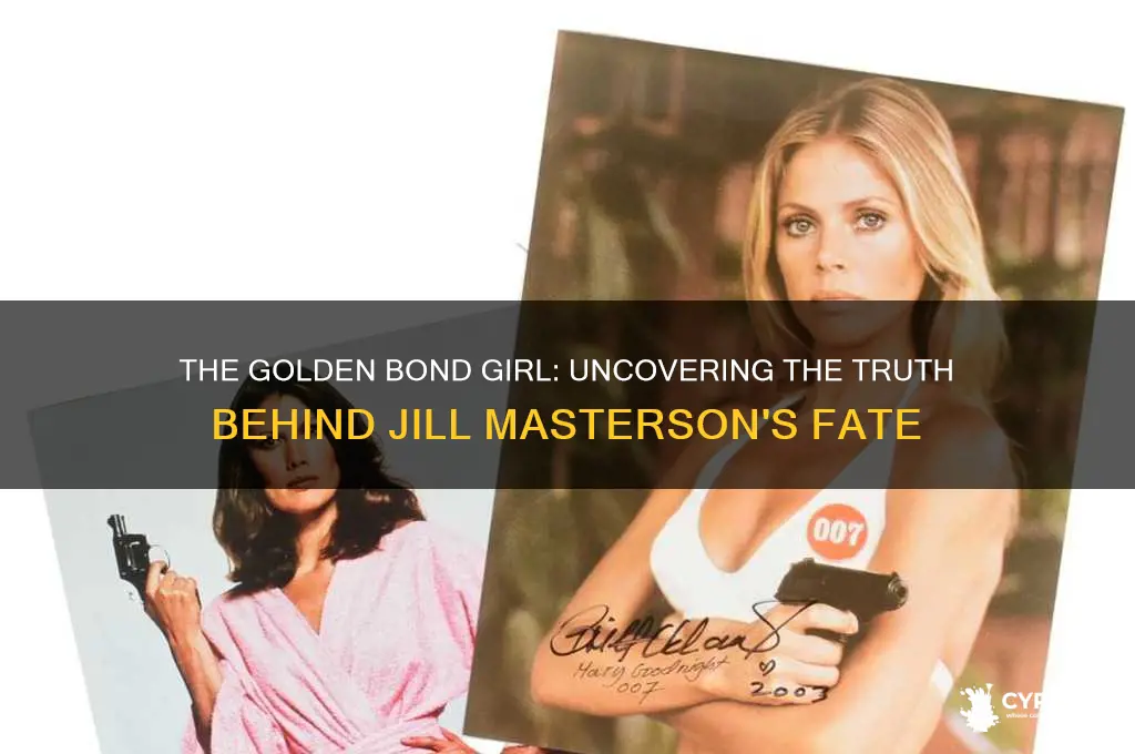 did bond girl die after being painted gold