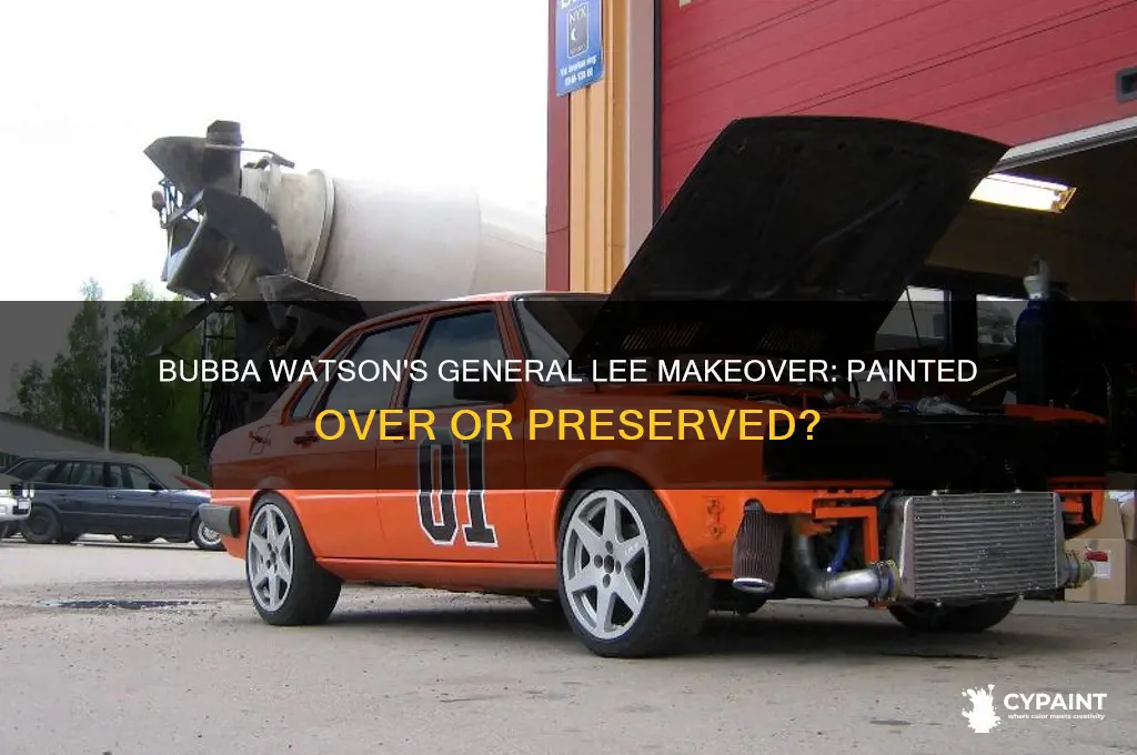 Bubba Watson's General Lee Makeover: Painted Over Or Preserved? | CyPaint