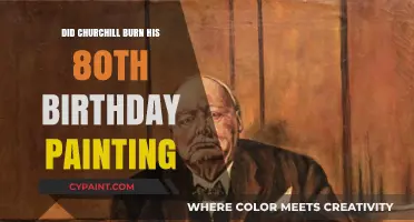 Churchill's 80th Birthday Painting: The Burning Mystery Unveiled