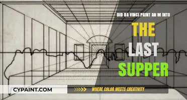 Did Da Vinci Secretly Paint an M into The Last Supper?