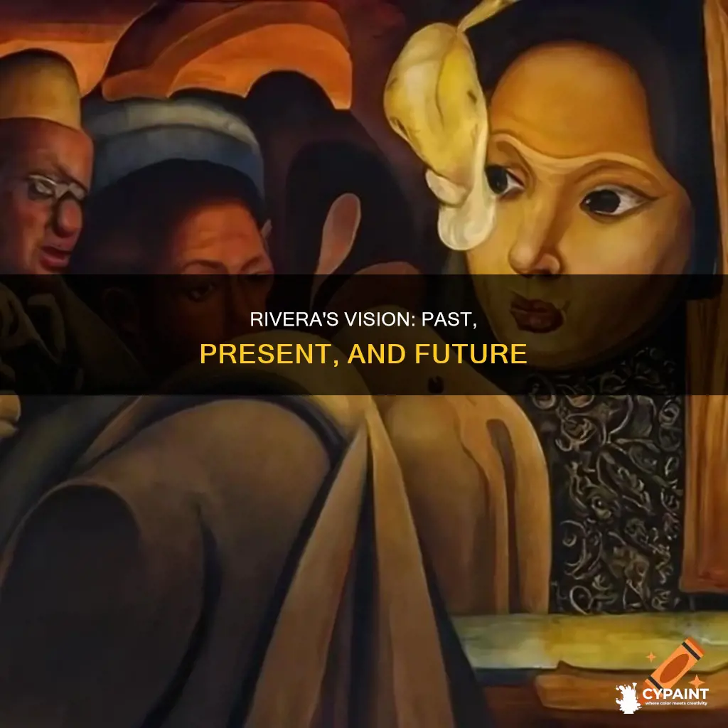 did diego rivera paint the past present and future