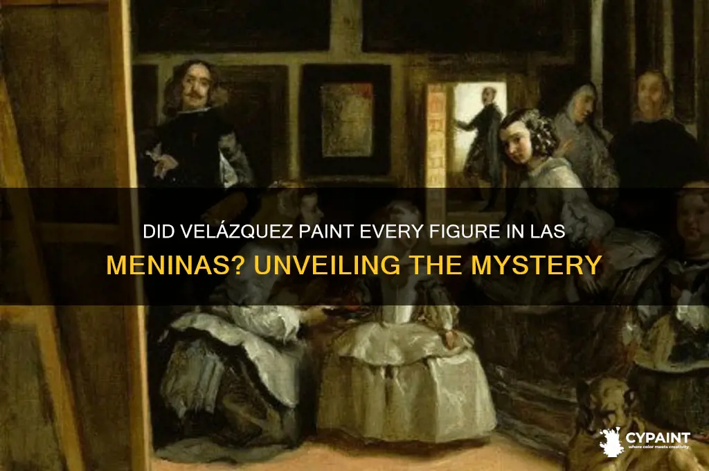 did diego velazquez paint the entire las meninas