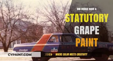 Exploring Dodge's Unique Statutory Grape Paint: Fact or Fiction?