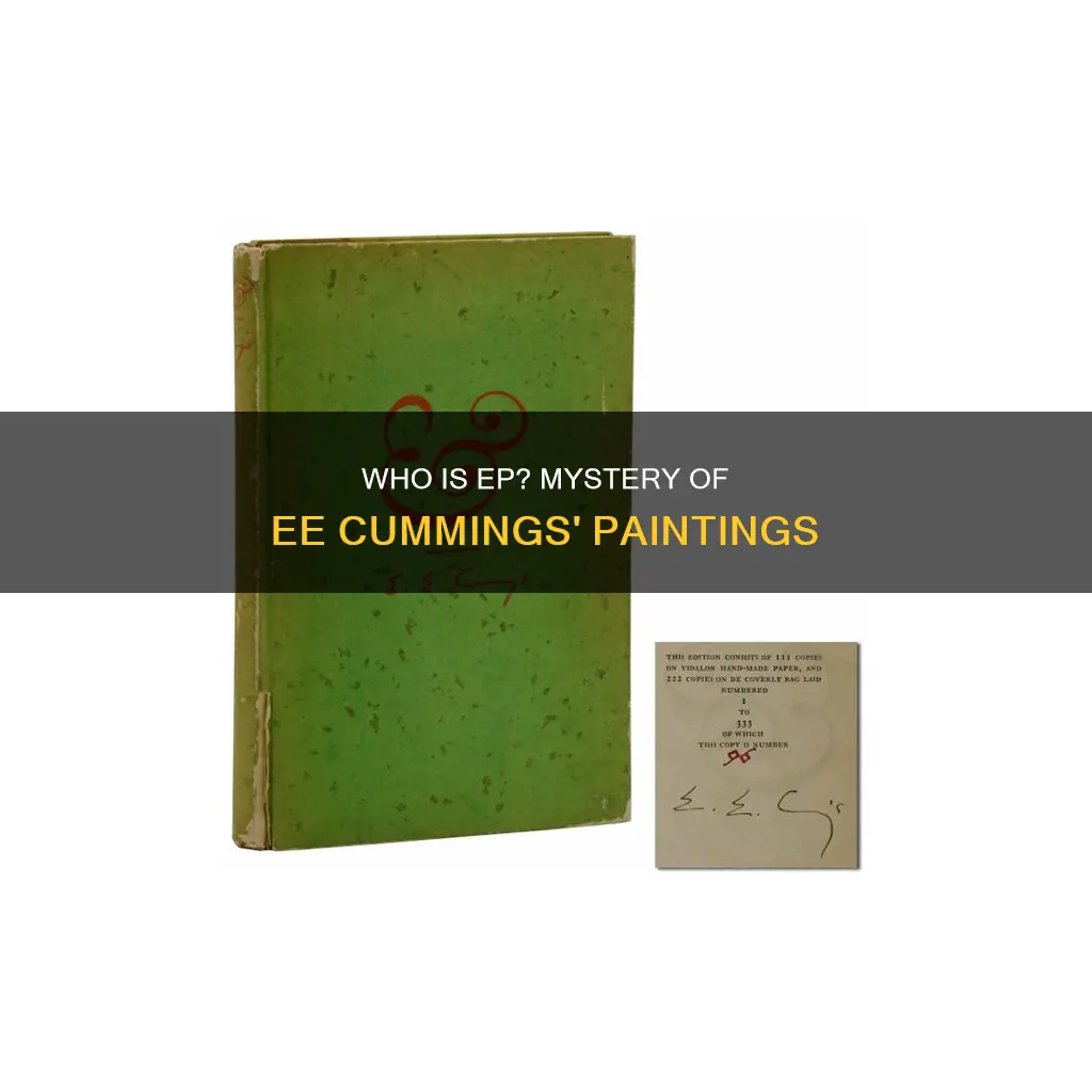 did ee cummings sign his name ep on paintings