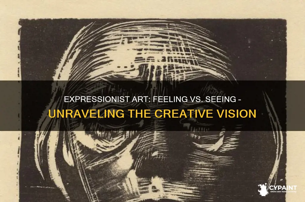 did expressionist paint what they feel or saw