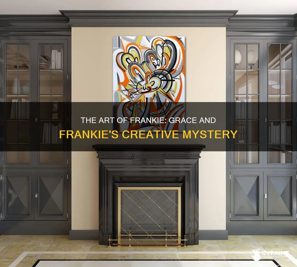 did frankie paint those painting in grace and frankie
