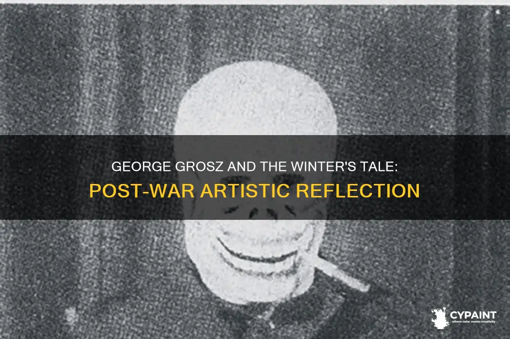 did george grosz paint the winter