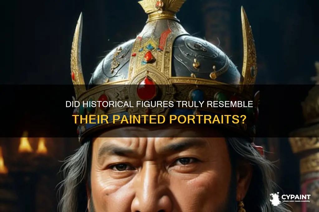 did history people look the way they do in paintings
