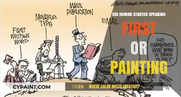 Speaking vs. Painting: Which Came First in Human Evolution?