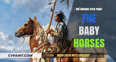 Did Indians Paint Baby Horses? Uncovering Cultural Traditions and Practices