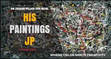 Jackson Pollock's Signature Mystery: Did He Ever Use 'JP'?