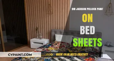 Did Jackson Pollock Paint on Bed Sheets? Unraveling the Myth