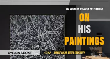 Did Jackson Pollock Use Varnish in His Iconic Drip Paintings?