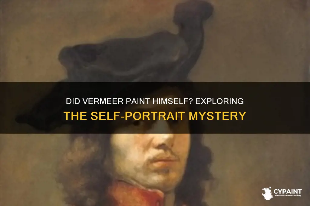 did johannes vermeer paint a self portrait