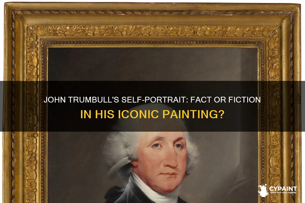 did john trumbull painted himself in the painting