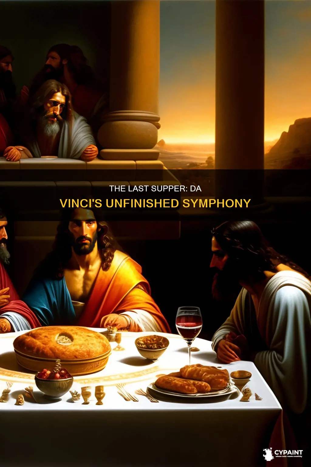 did leonardo da vinci finish painting the last supper