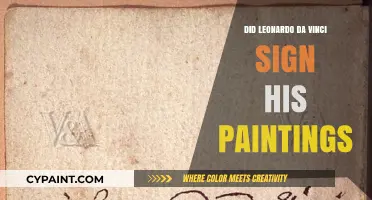 Did Leonardo Da Vinci Sign His Masterpieces? Unveiling the Mystery