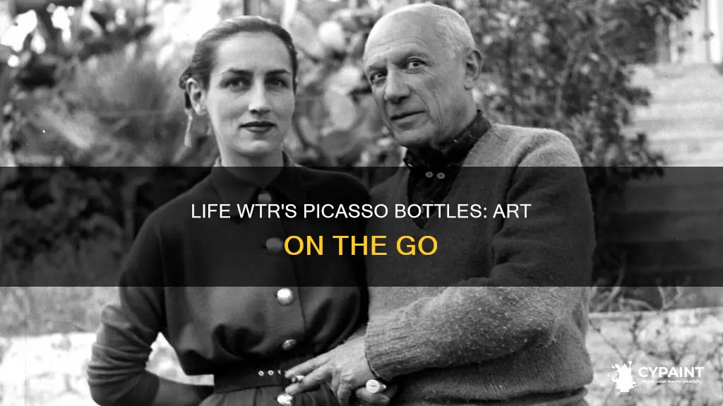 did life wtr put picasso paintings on the bottle