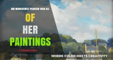 Did Marguerite Pearson Sign All Her Paintings? Unveiling the Truth