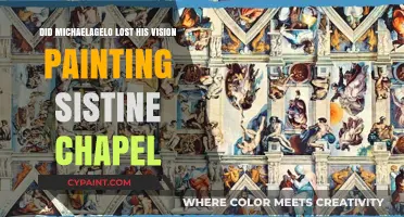 Did Michelangelo Lose His Vision Painting the Sistine Chapel?