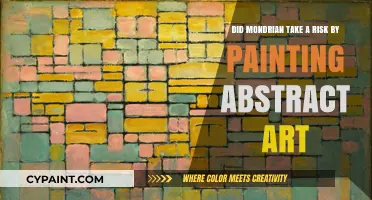Mondrian's Abstract Art: A Risky Venture?