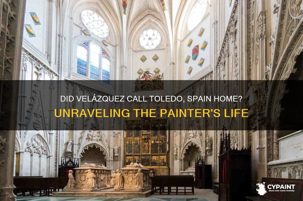 did painter velazquez live in toledo spain