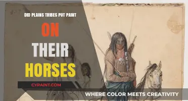 Did Plains Tribes Paint Their Horses? Historical Insights and Cultural Significance