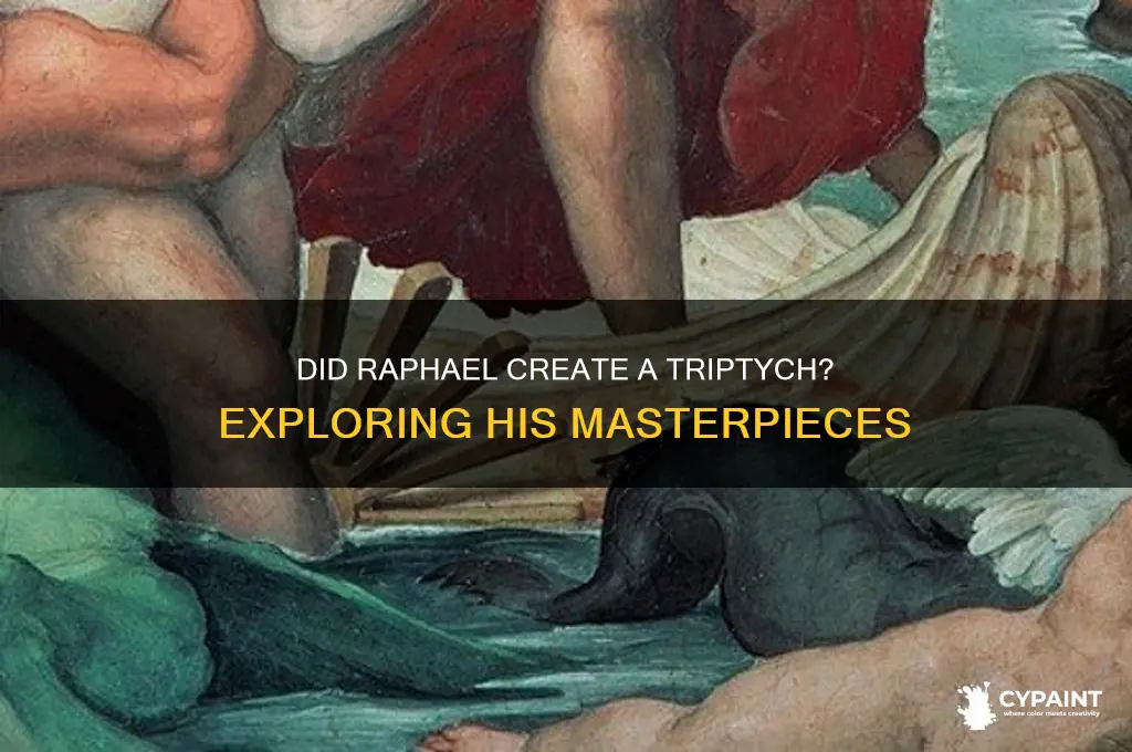 did raphael paint triptych of his paintings