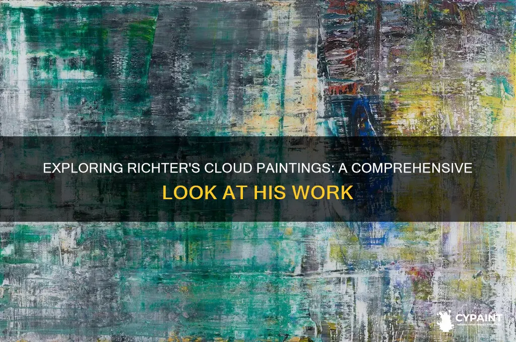 did richter do a lot of cloud paintings