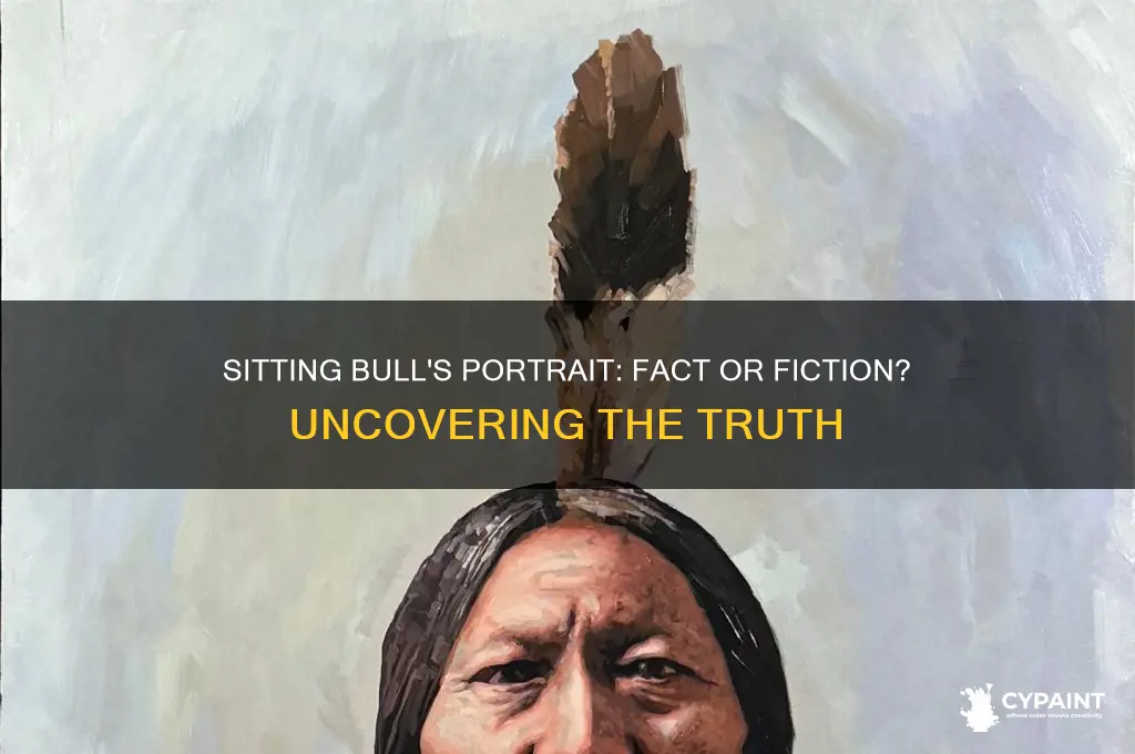did sitting bull have his portrait painted