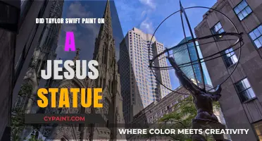 Taylor Swift's Controversial Art: Painting on a Jesus Statue?
