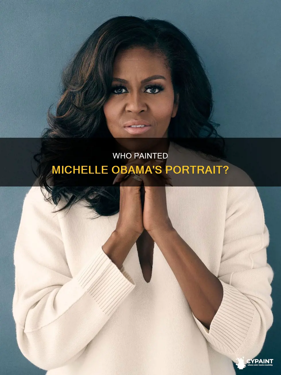 did the artist who painted michele obama
