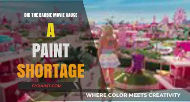 Barbie Movie's Pink Craze: Did It Spark a Paint Shortage?