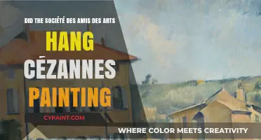 Did the Société des Amis des Arts Exhibit Cézanne's Painting?