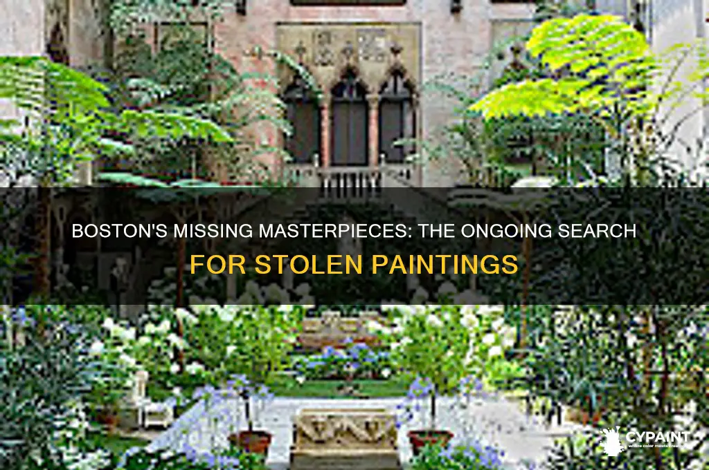 did they ever find the paintings from boston