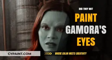 Gamora's Eyes: The Missing Paint in Guardians of the Galaxy