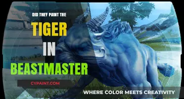 Unveiling the Truth: Was the Beastmaster's Tiger Painted?