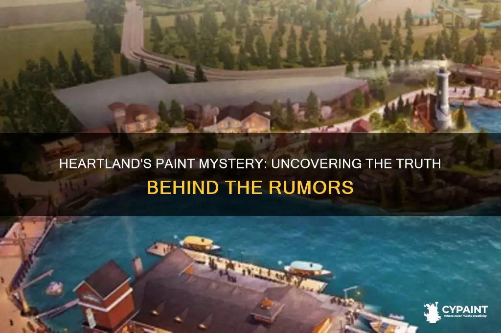 did they really put down paint in heartland