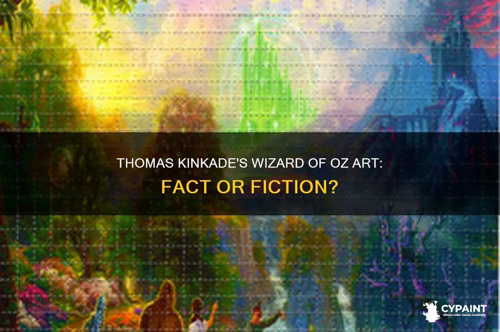 did thomas kinkade paint wizard of oz