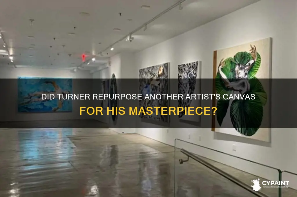 did turner paint on someone else