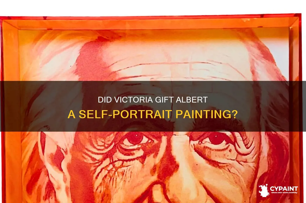did victoria give albert a painting of herself