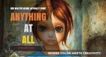 Unveiling the Truth: Did Walter Keane Ever Paint Anything?