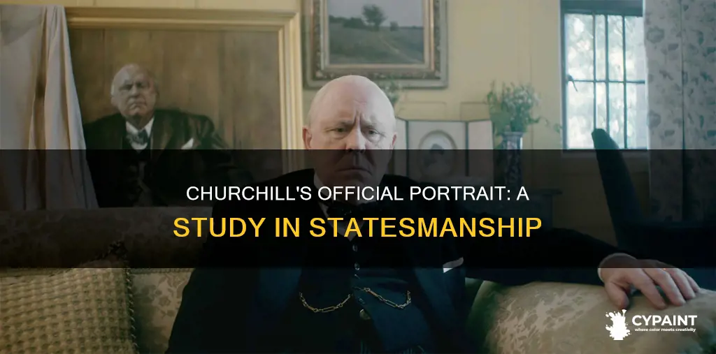 did winston churchill ever have an official painting done