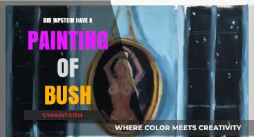 Did WPSteins Art Collection Include a Painting of Bush?