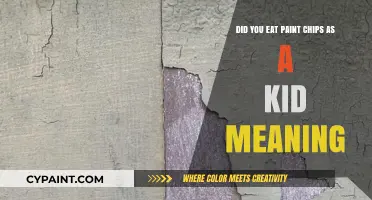 Paint Chips: The Childhood Curiosity