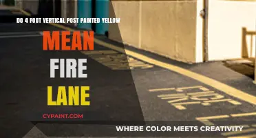 Yellow 4-Foot Vertical Posts: Understanding Fire Lane Markings and Regulations