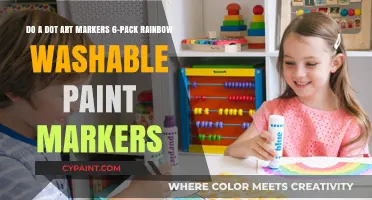 Rainbow Washable Paint Markers: Creative Fun with Do A Dot Art