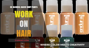 Alcohol-Based Body Paints: Can They Safely Color Your Hair?
