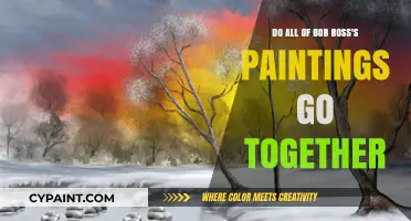 Bob Ross's Paintings: Cohesive or Not?