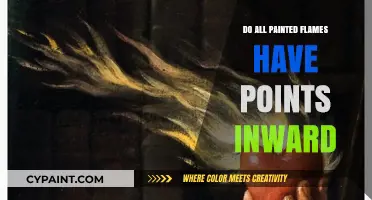 Do All Painted Flames Point Inward? Exploring Artistic Techniques